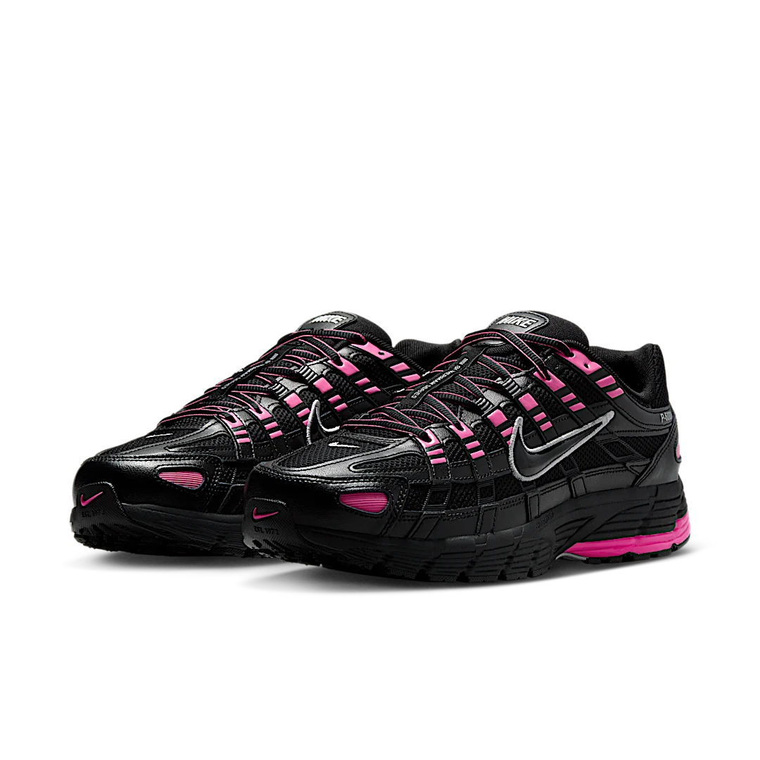 Nike P-6000 Pink Blast Metallic Silver Black