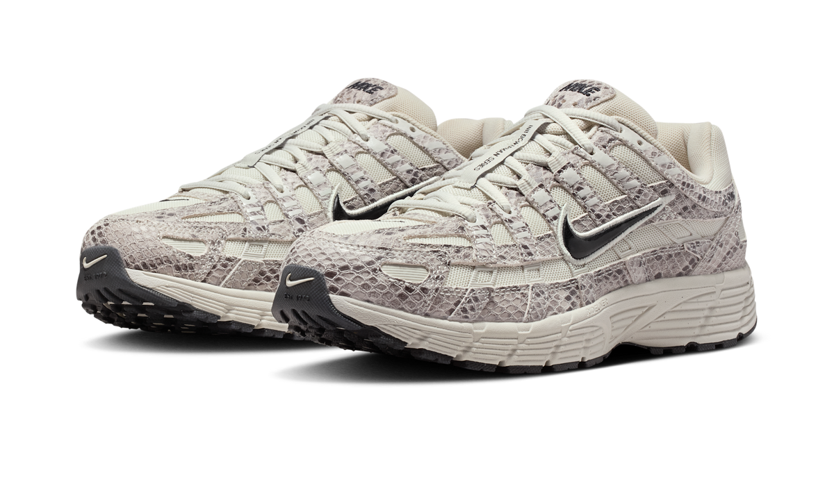 Nike P-6000 SE Snakeskin Light Bone Black