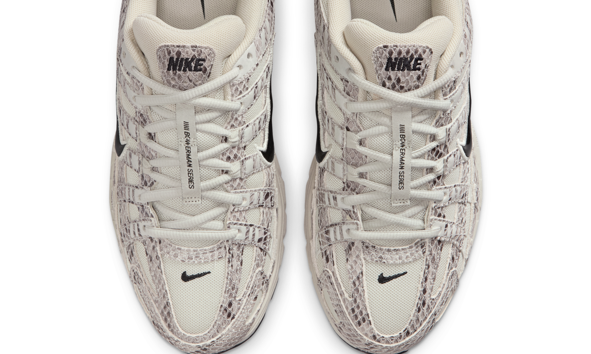 Nike P-6000 SE Snakeskin Light Bone Black