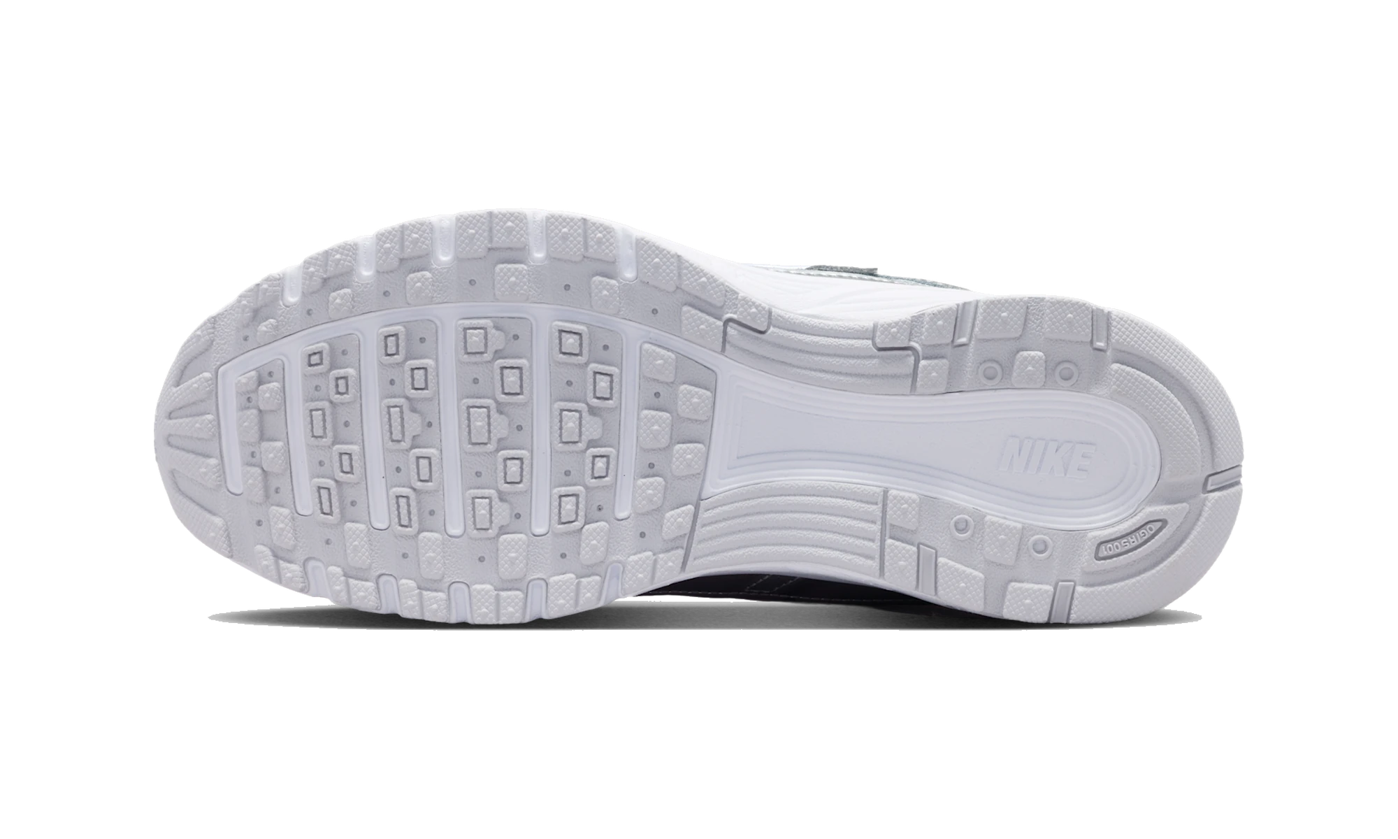 Nike P-6000 White Metallic Silver Vast Grey
