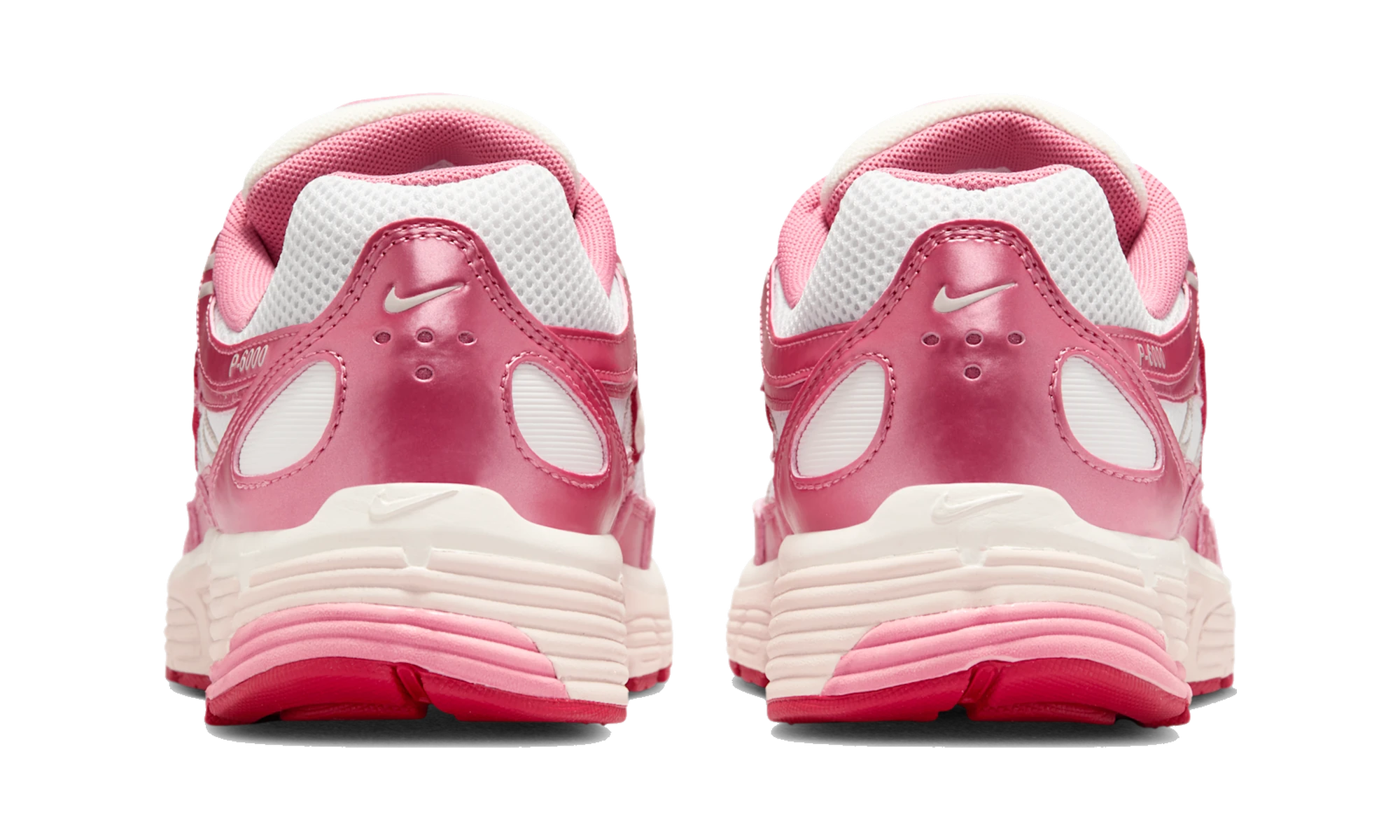 Nike P-6000 White Silt Red Peony