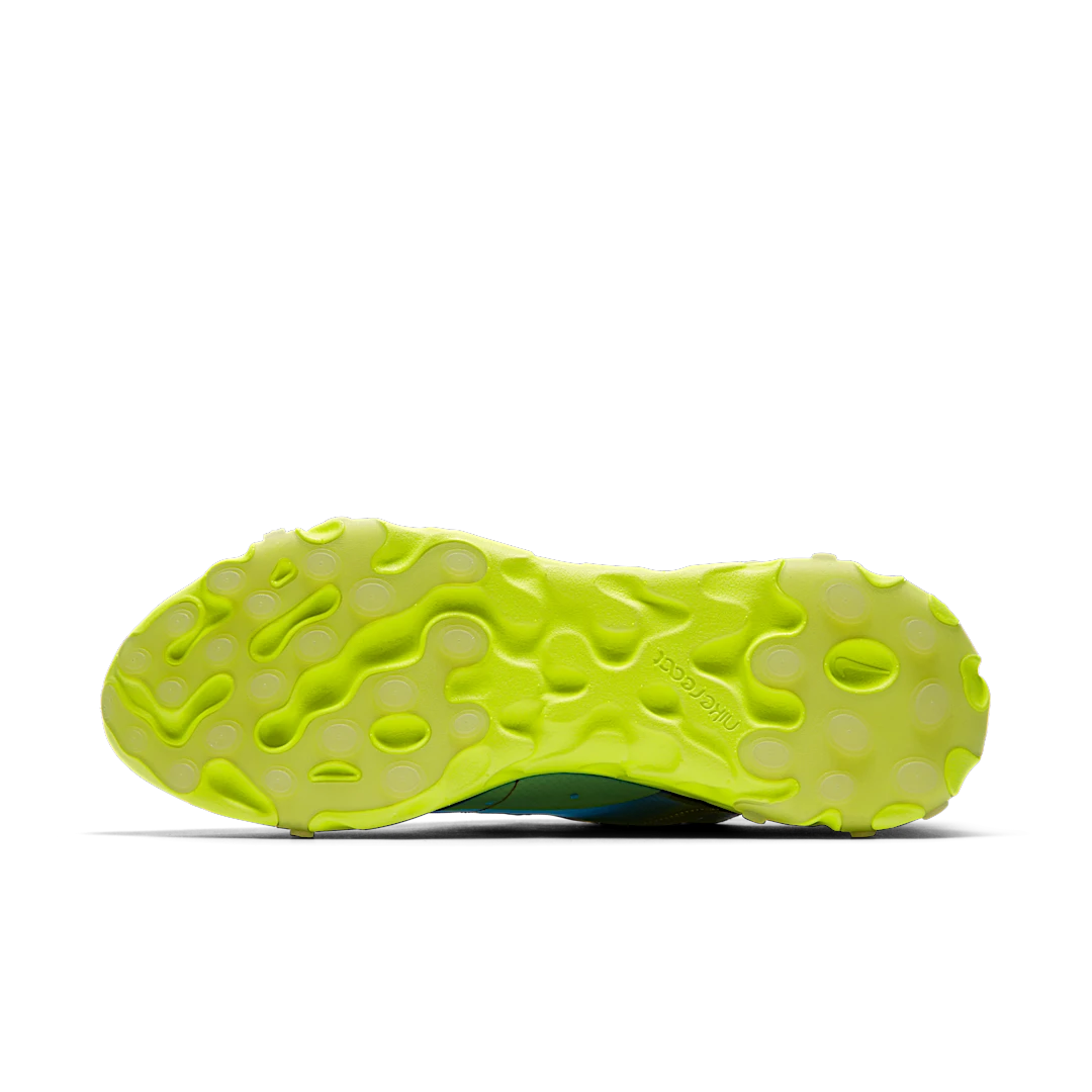 Nike React Element 87 Undercover Lakeside, Lakeside/Electric Yellow-Night Maroon (BQ2718-400)