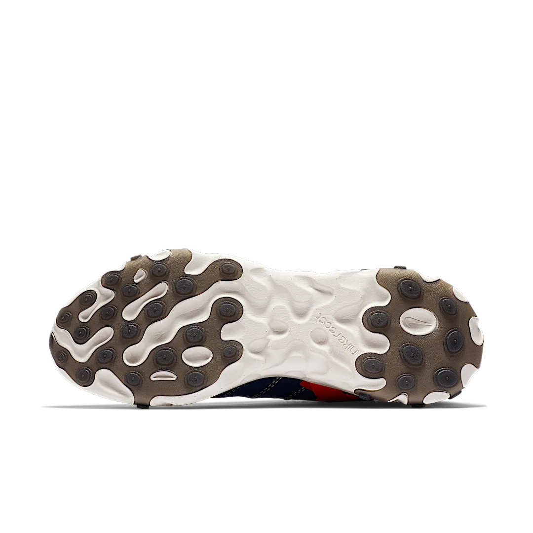 Nike React Runner Mid WR ISPA Blue Void Team Orange, Blue Void/Black-Team Orange-Phantom (AT3143-400)