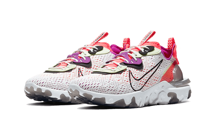 Nike React Vision Barely Volt Laser Crimson