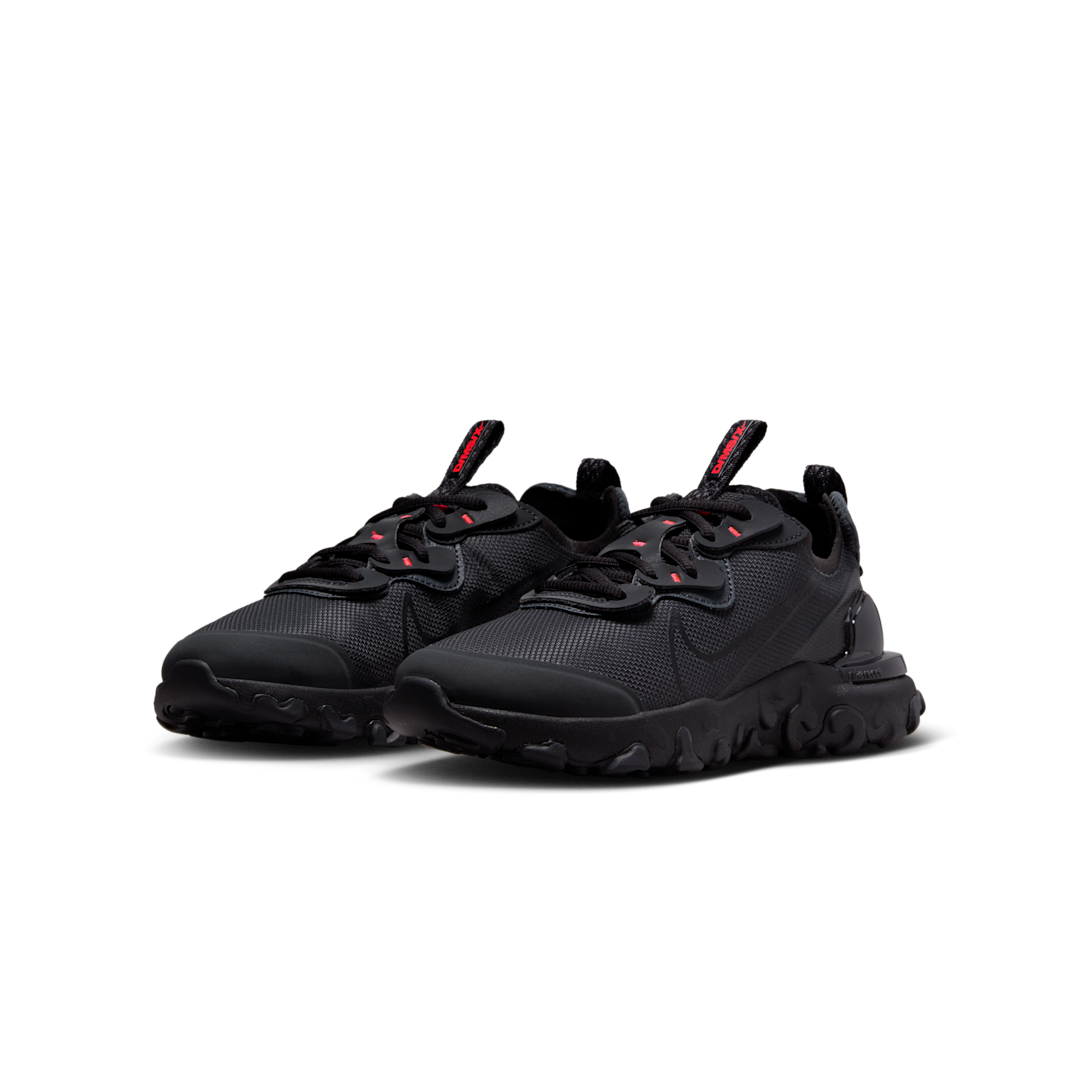Nike React Vision Black Bright Crimson
