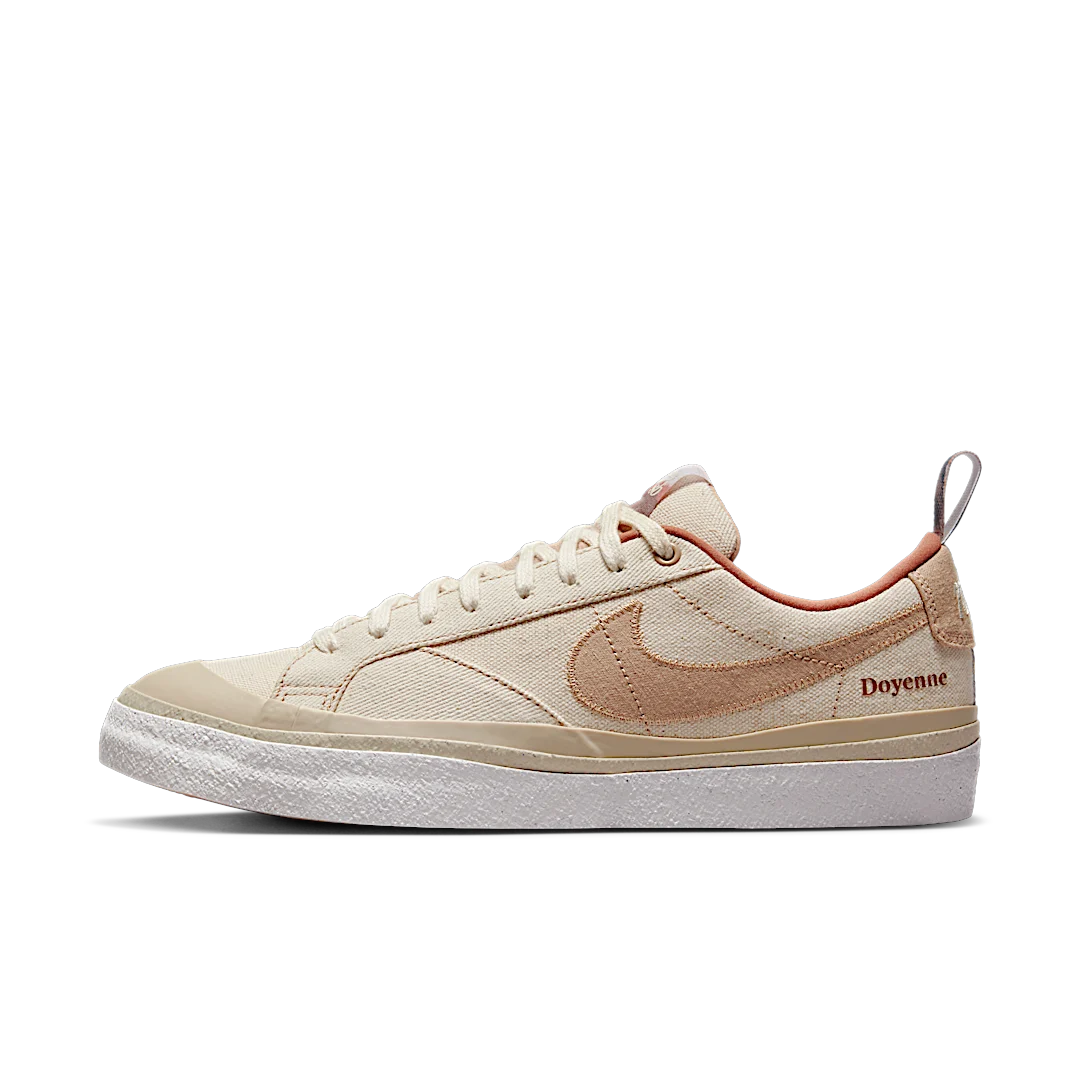 Nike SB Blazer Low Doyenne Skateboards, Coconut Milk/Rattan-Limestone-Sail (DZ3406-100)