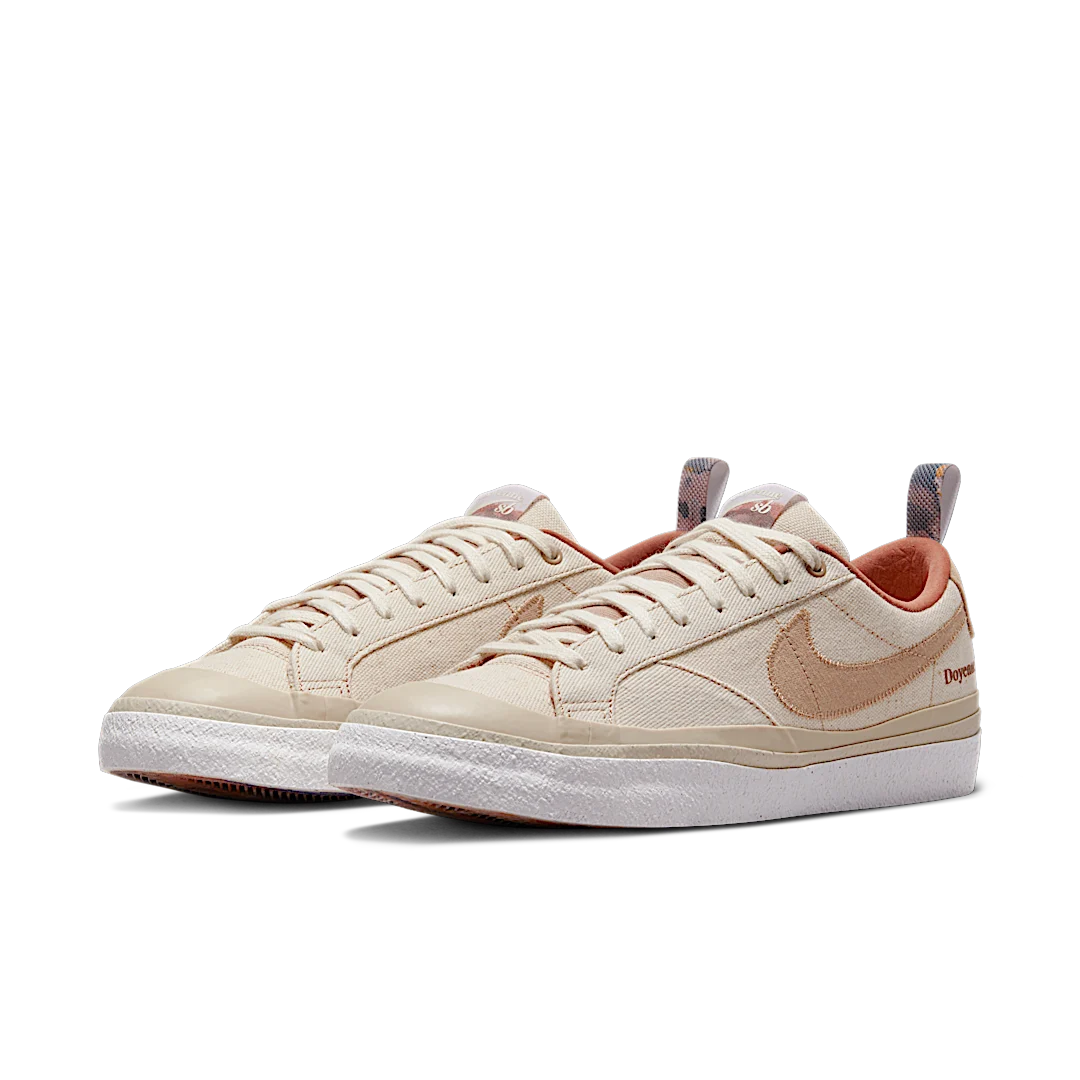 Nike SB Blazer Low Doyenne Skateboards, Coconut Milk/Rattan-Limestone-Sail (DZ3406-100)