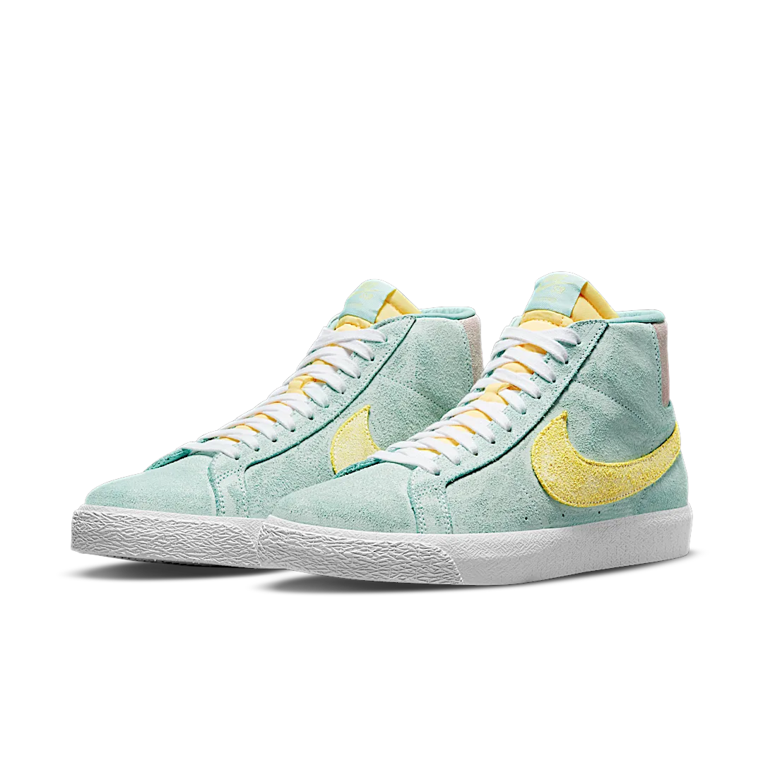 Nike SB Blazer Mid Faded Light Dew, Light Dew/Light Citron-Green Glow (DA1839-300)