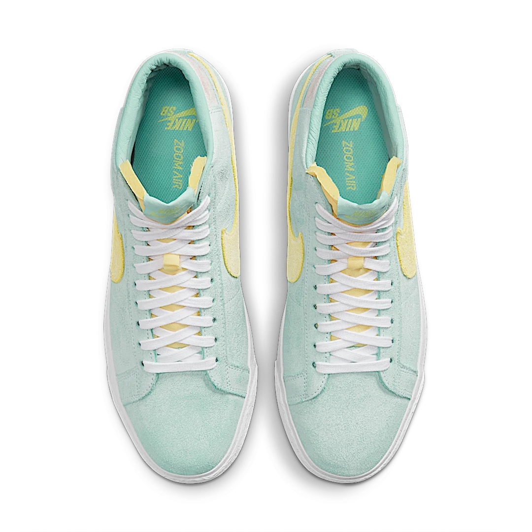 Nike SB Blazer Mid Faded Light Dew, Light Dew/Light Citron-Green Glow (DA1839-300)