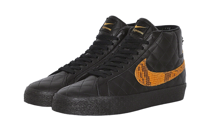 Nike SB Blazer Mid QS Supreme Black