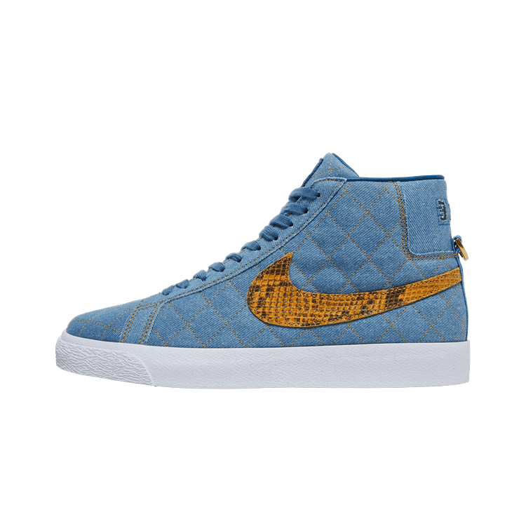 Nike SB Blazer Mid QS Supreme Denim, Industrial Blue/Black (DX8421-400)