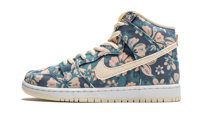 Nike SB Dunk High Hawaii, Sail/Blue-Green Aqua (CZ2232-300)