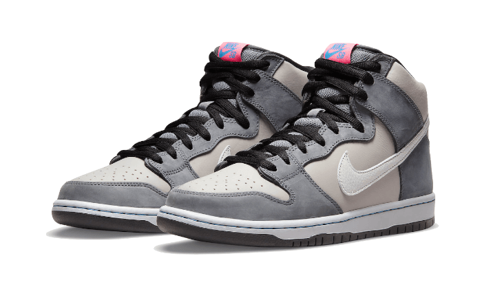 Nike SB Dunk High Pro Medium Grey Pink, Medium Grey/Light Grey-Pink (DJ9800-001)