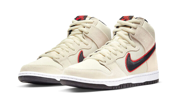 Nike SB Dunk High Pro Premium San Francisco Giants, Coconut Milk/Black/Team Orange (DO9394-100)