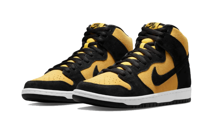 Nike SB Dunk High Pro Reverse Goldenrod, Varsity Maize/Black (DB1640-001)