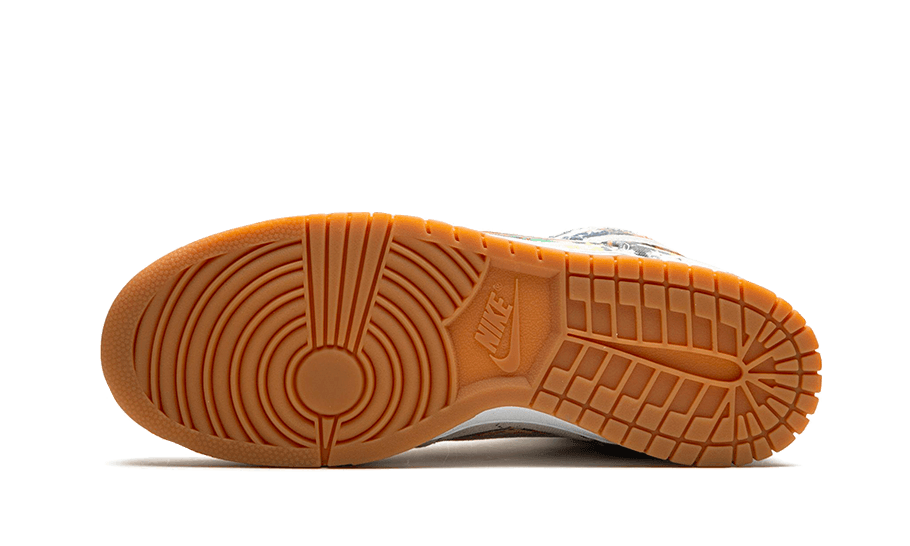 Nike SB Dunk High Supreme Rammellzee, White/White-Multi-Color (FD8779-100)