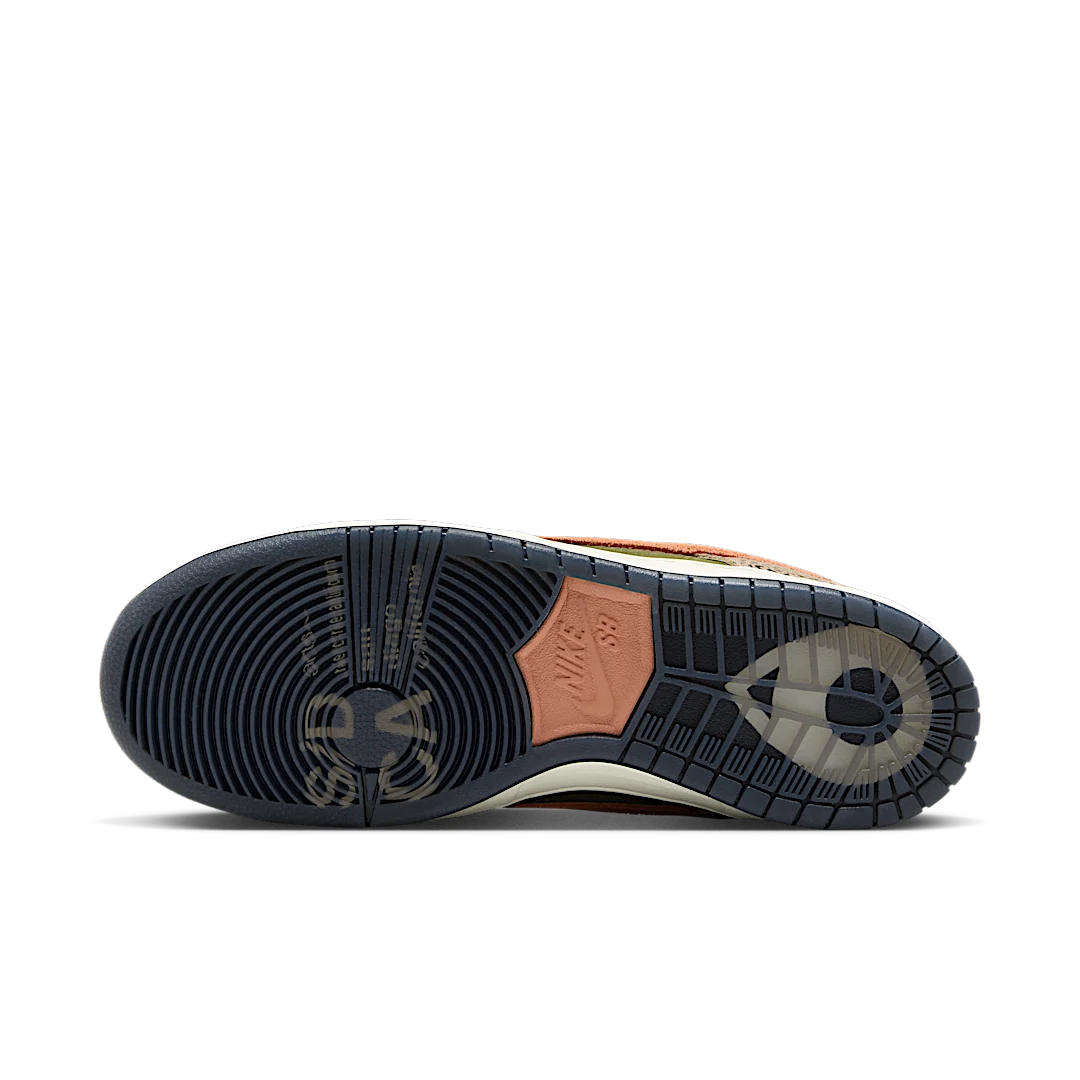 Nike SB Dunk Low Arts-Rec, Khaki/Amber Brown-Rough Green-Rust Pink-Black-Sail (IH3211-200)