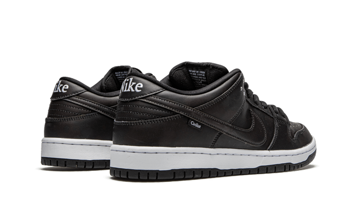 Nike SB Dunk Low Civilist, Black/Black-Black (CZ5123-001)