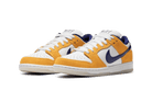 Nike SB Dunk Low Laser Orange, White/Regency Purple-Laser Orange (BQ6817-800)