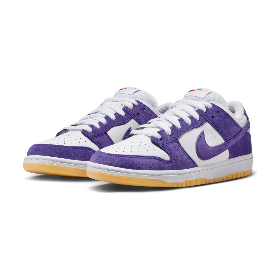 Nike SB Dunk Low Pro ISO Orange Label Court Purple, Court Purple/Court Purple/White/Gum Light Brown (DV5464-500)