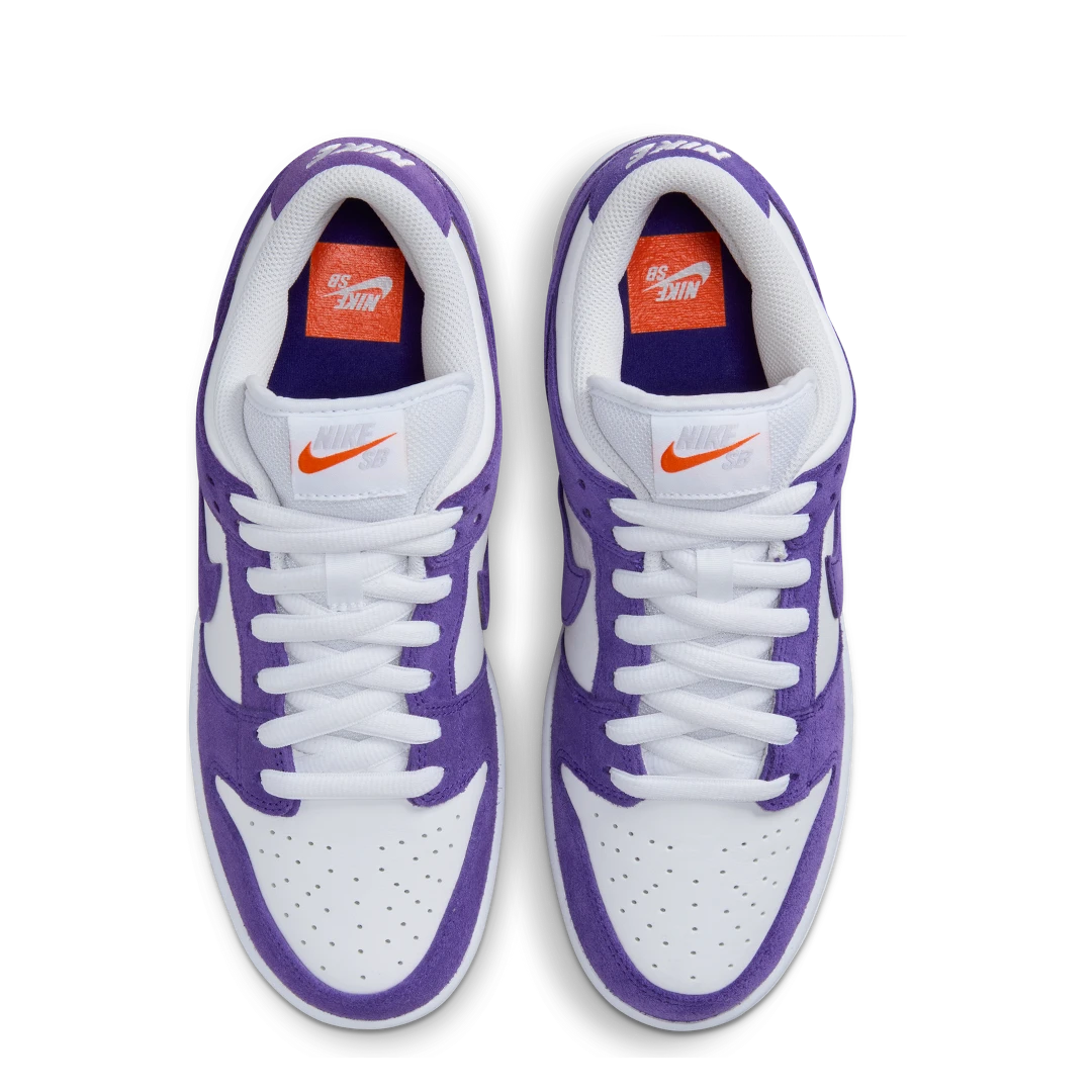 Nike SB Dunk Low Pro ISO Orange Label Court Purple, Court Purple/Court Purple/White/Gum Light Brown (DV5464-500)