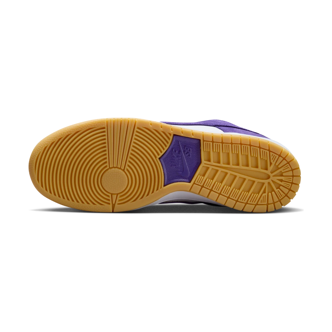 Nike SB Dunk Low Pro ISO Orange Label Court Purple, Court Purple/Court Purple/White/Gum Light Brown (DV5464-500)