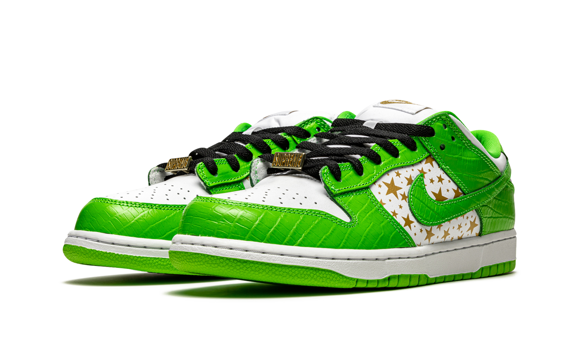 Nike SB Dunk Low Supreme Stars Mean Green (2021)