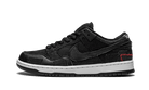 Nike SB Dunk Low Wasted Youth, Black/Black/Red (DD8386-001)