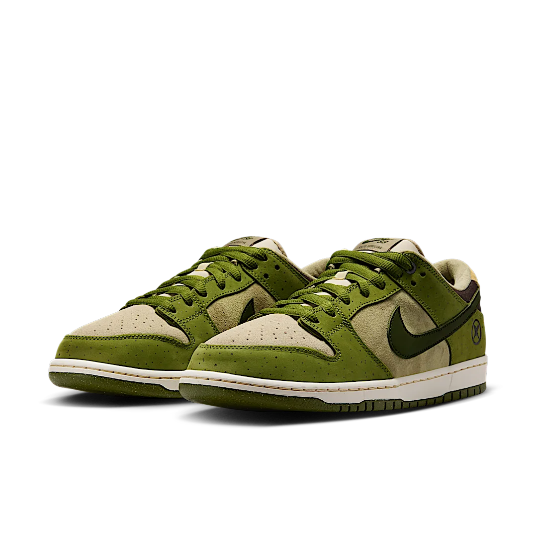 Nike SB Dunk Low Yuto Horigome Asparagus, Asparagus/Legion Green/Light Khaki/Dark Loden/Sesame/Burnt Sienna (HF8022-300)