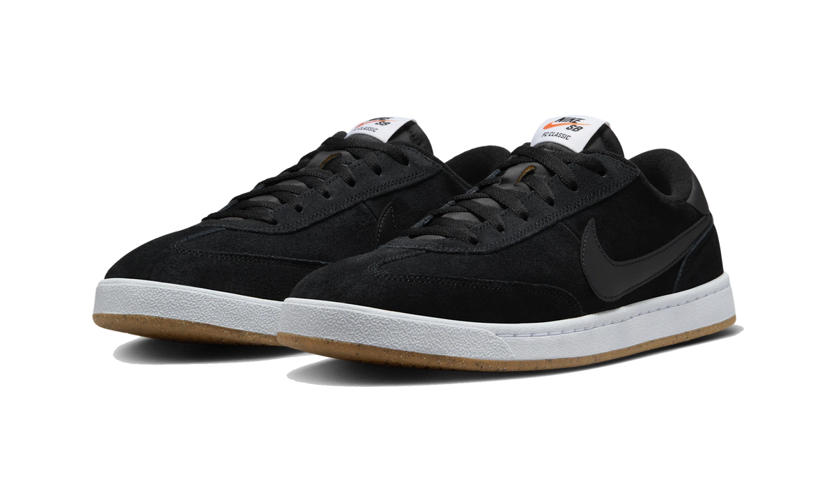 Nike SB FC Classic Black White Vivid Orange