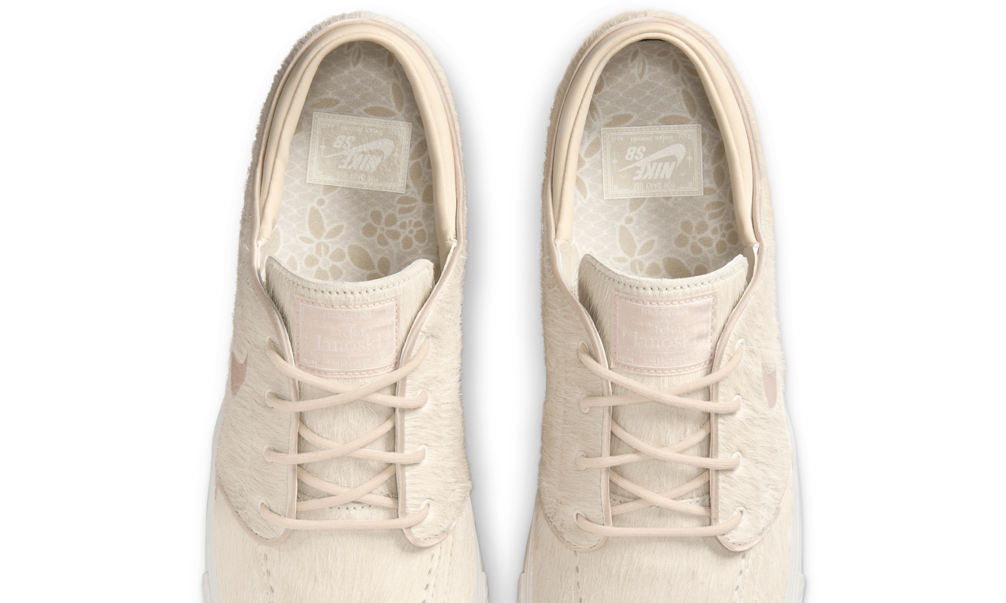 Nike SB Zoom Janoski OG+ SE Pearl White Summit White Mystic Hibiscus