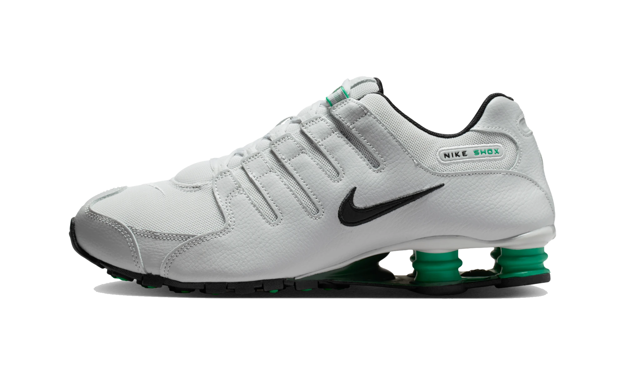 Nike Shox NZ Grey Fog Stadium Green Black