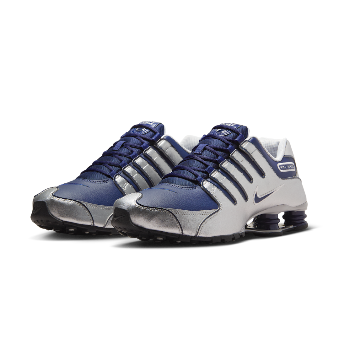 Nike Shox NZ Midnight Navy Metallic Silver