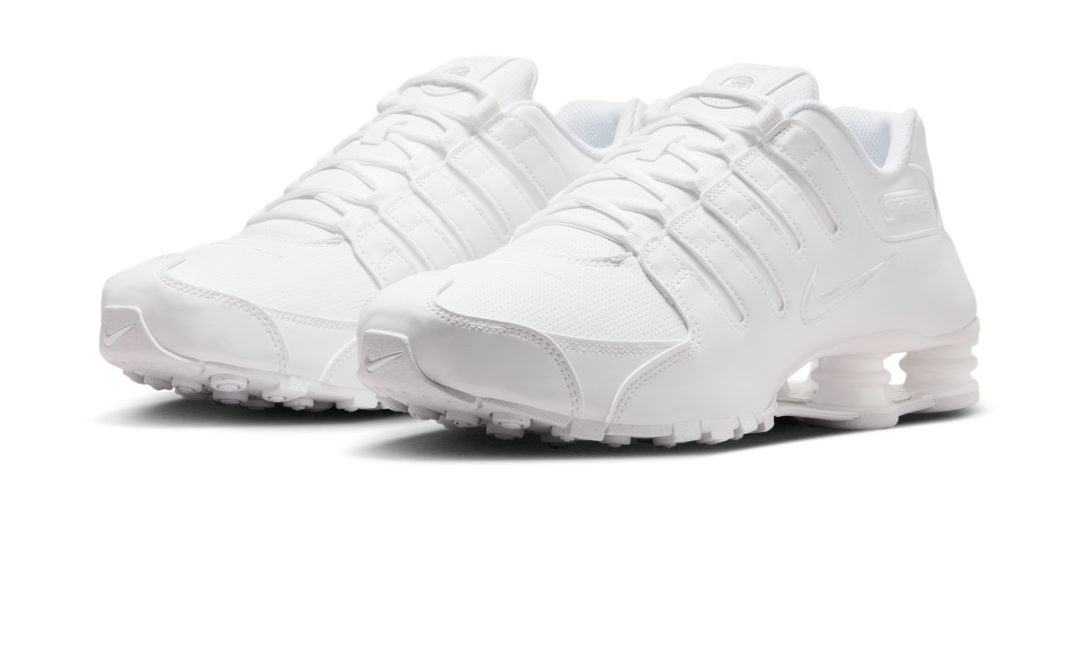 Nike Shox NZ Triple White