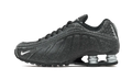 Nike Shox R4 Black Distressed Leather