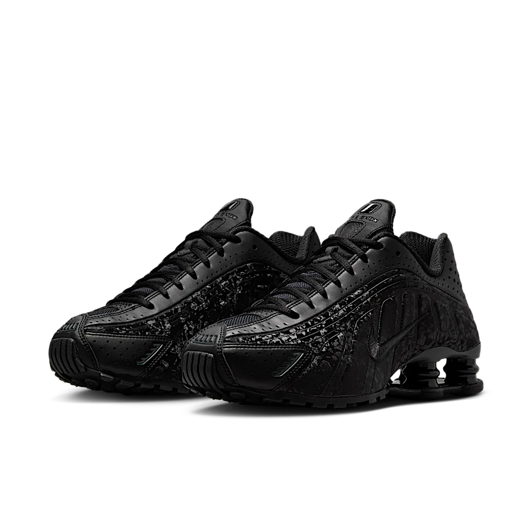 Nike Shox R4 Black Floral
