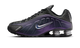 Nike Shox R4 Black Metallic Silver Purple Dynasty
