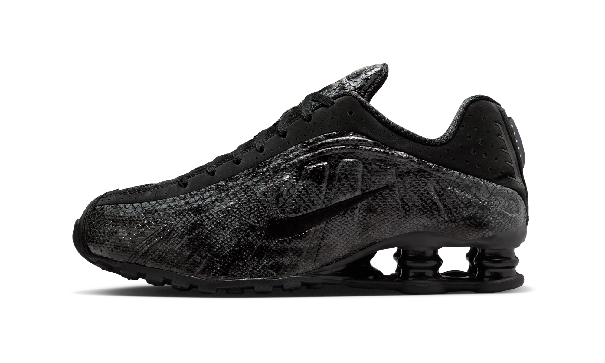Nike Shox R4 Black Snakeskin
