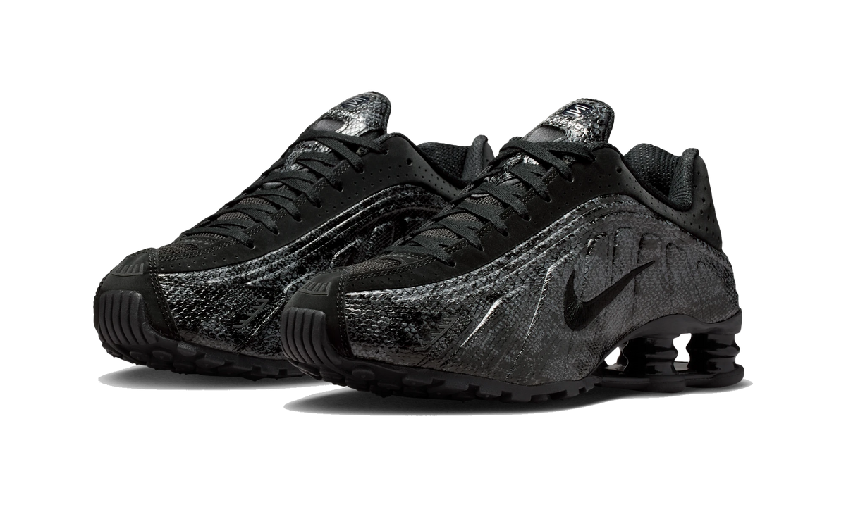 Nike Shox R4 Black Snakeskin