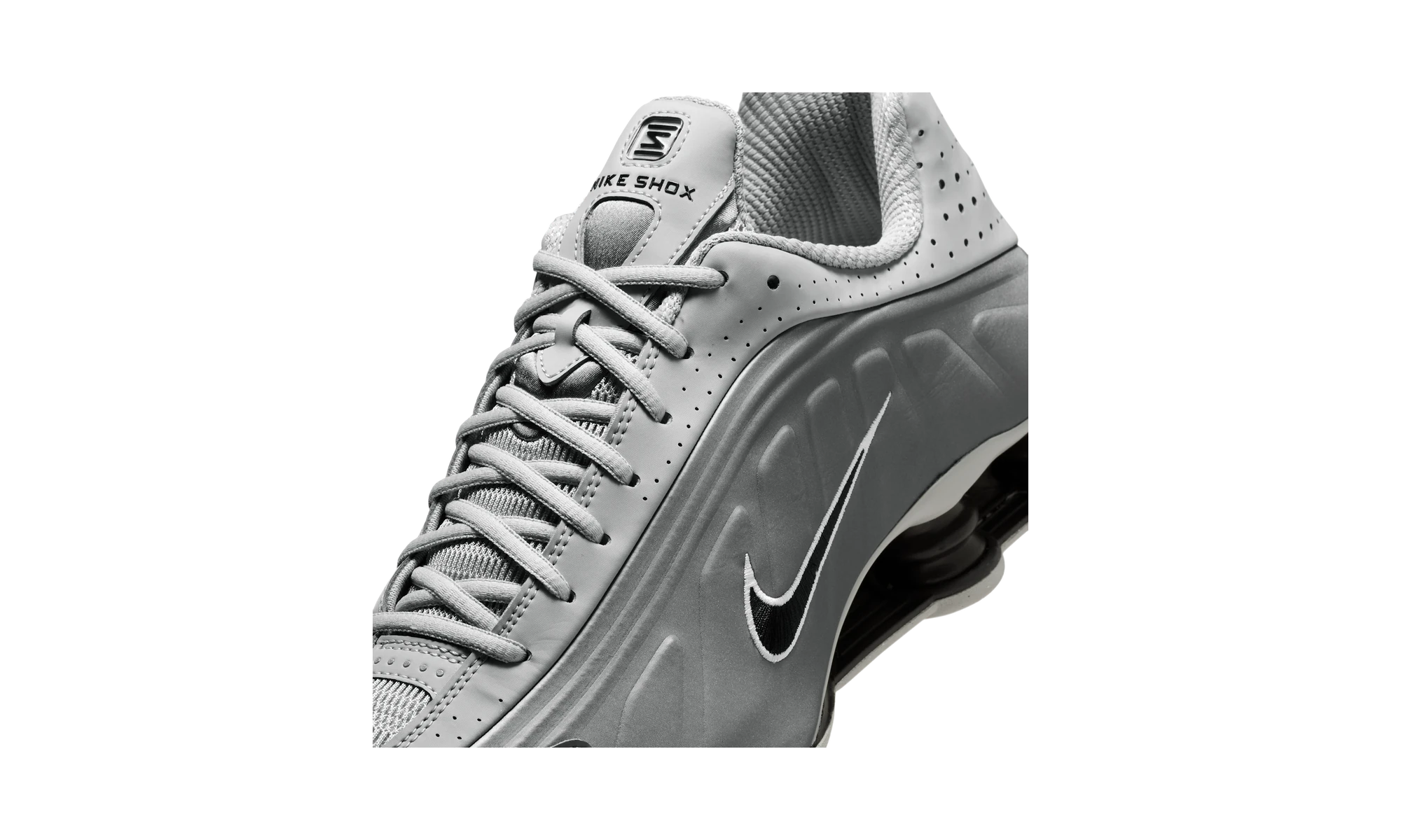 Nike Shox R4 Light Smoke Grey Black