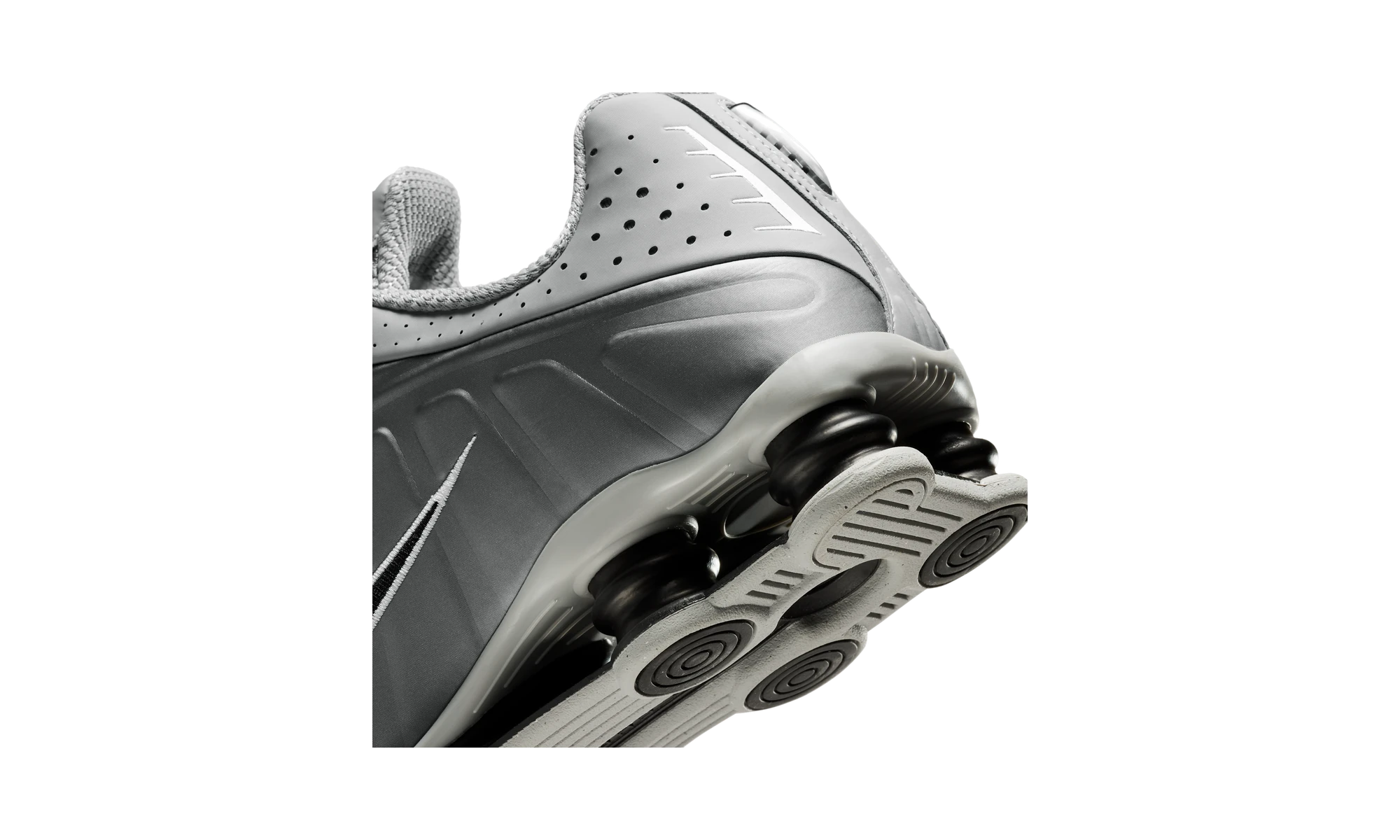Nike Shox R4 Light Smoke Grey Black