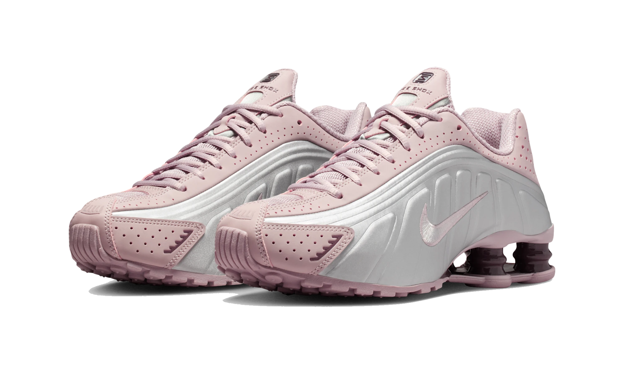 Nike Shox R4 Particle Rose Tattoo Silver