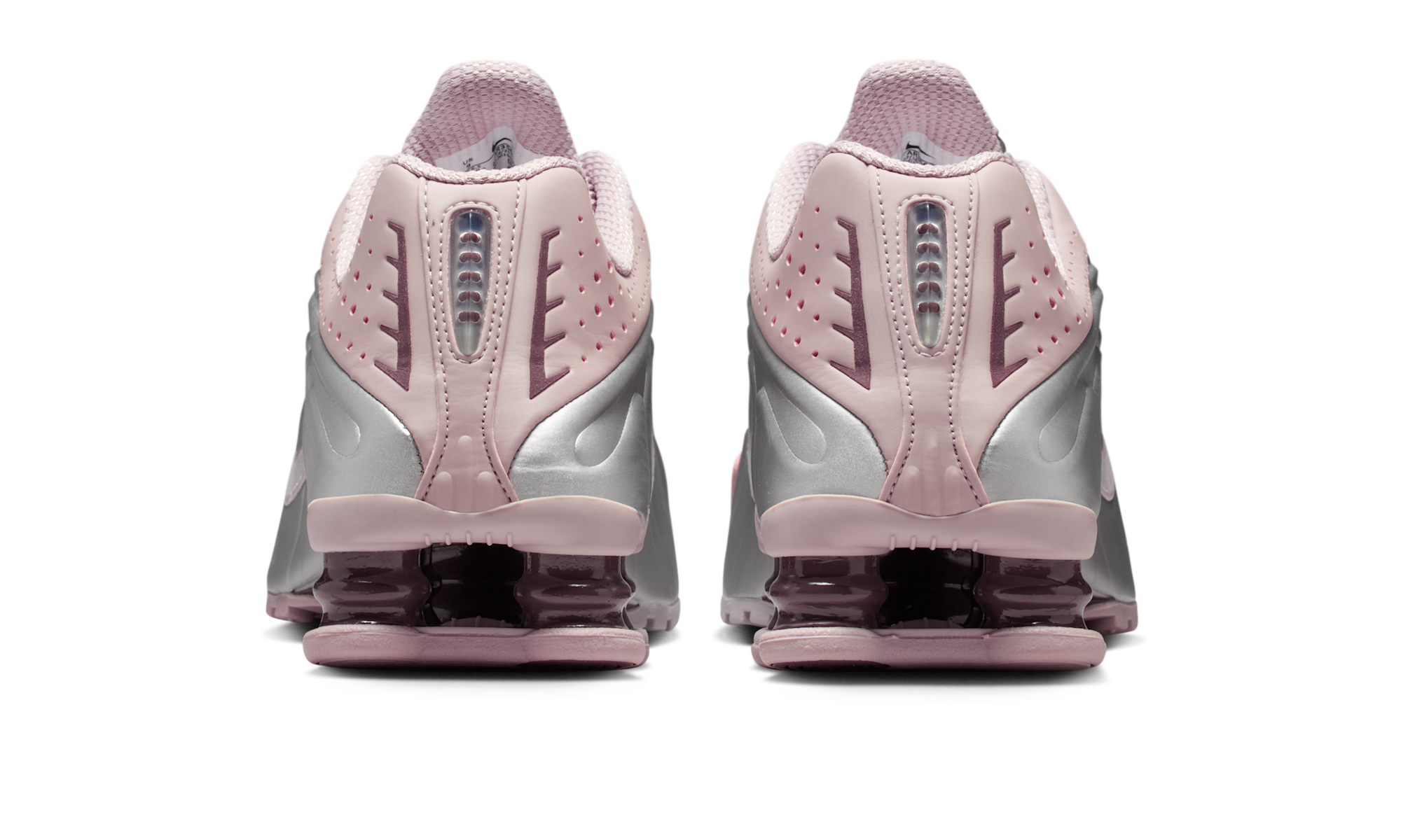 Nike Shox R4 Particle Rose Tattoo Silver