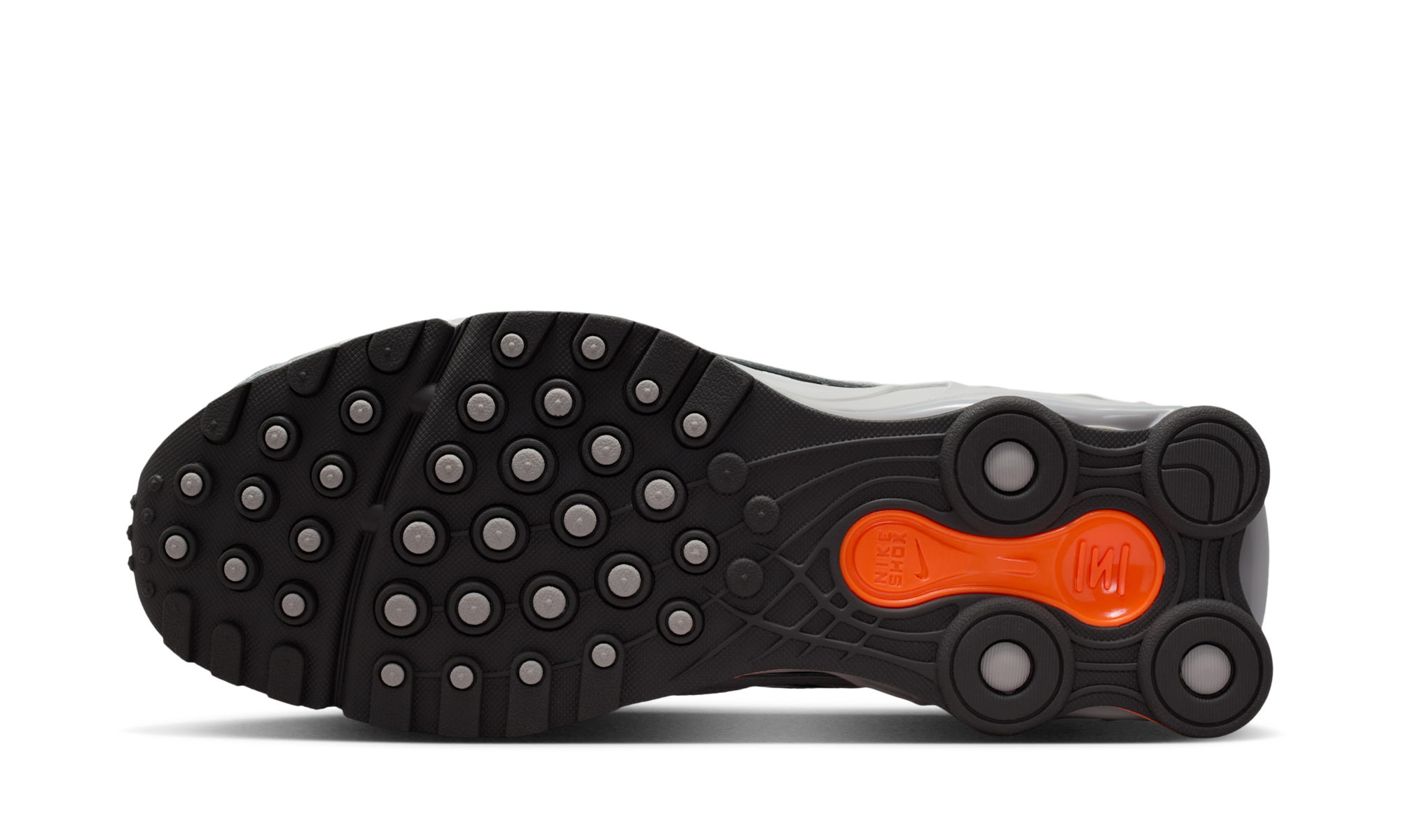 Nike Shox Ride 2 Light Smoke Grey Total Orange