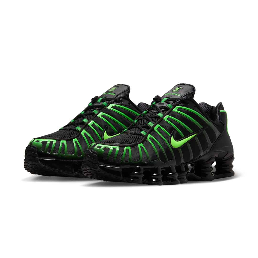 Nike Shox TL Black Green Strike