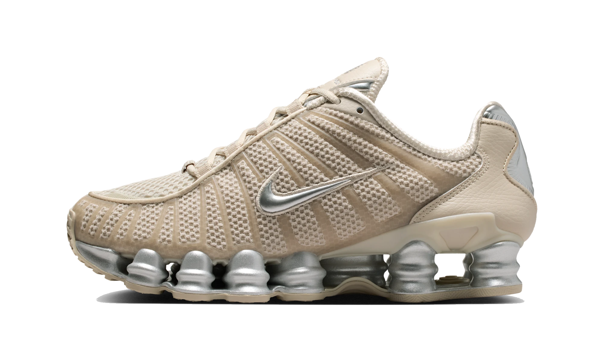 Nike Shox TL Cream Metallic Silver