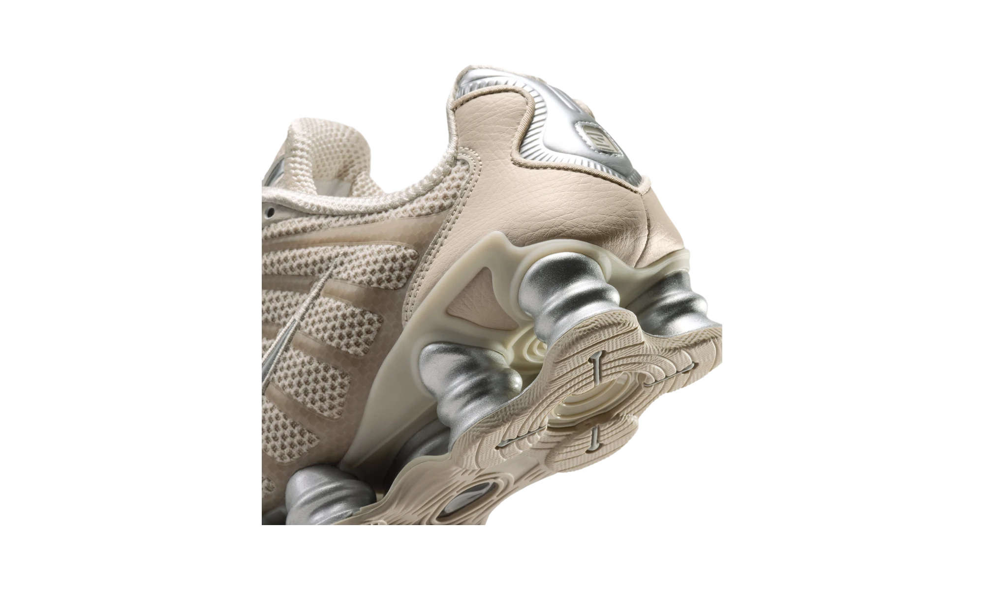 Nike Shox TL Cream Metallic Silver