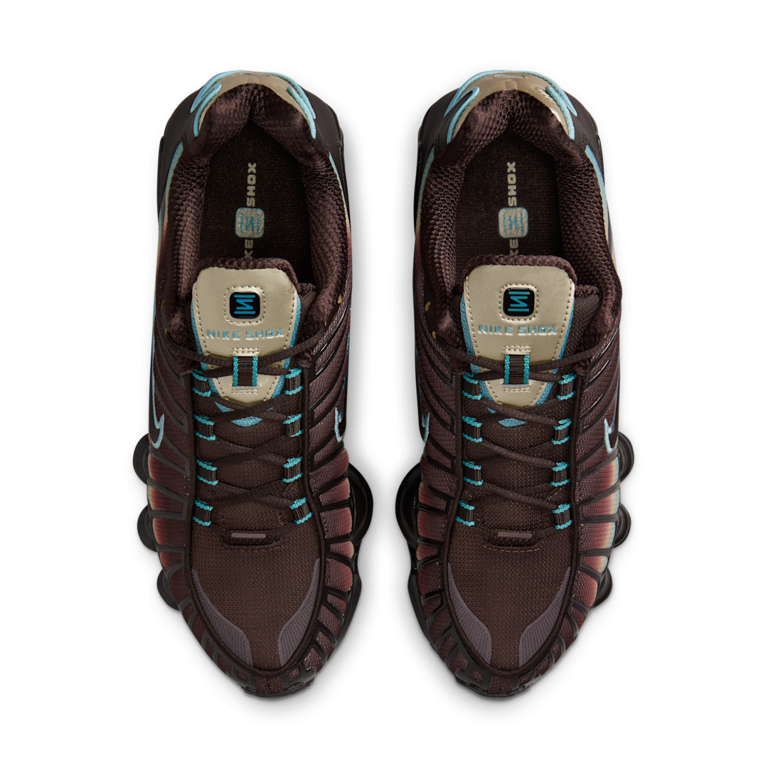 Nike Shox TL Velvet Brown Denim Turquoise, Velvet Brown/Desert Khaki/Denim Turquoise (IB4340-200)