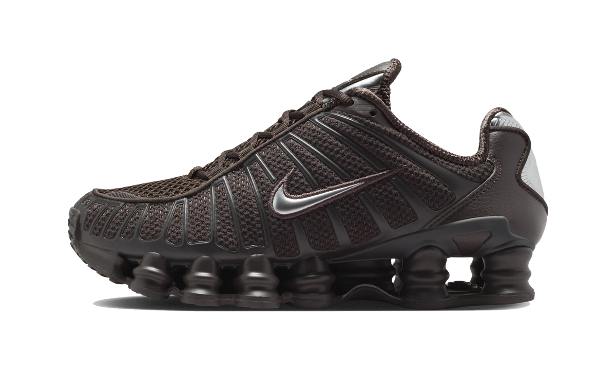 Nike Shox TL Velvet Brown Metallic Silver