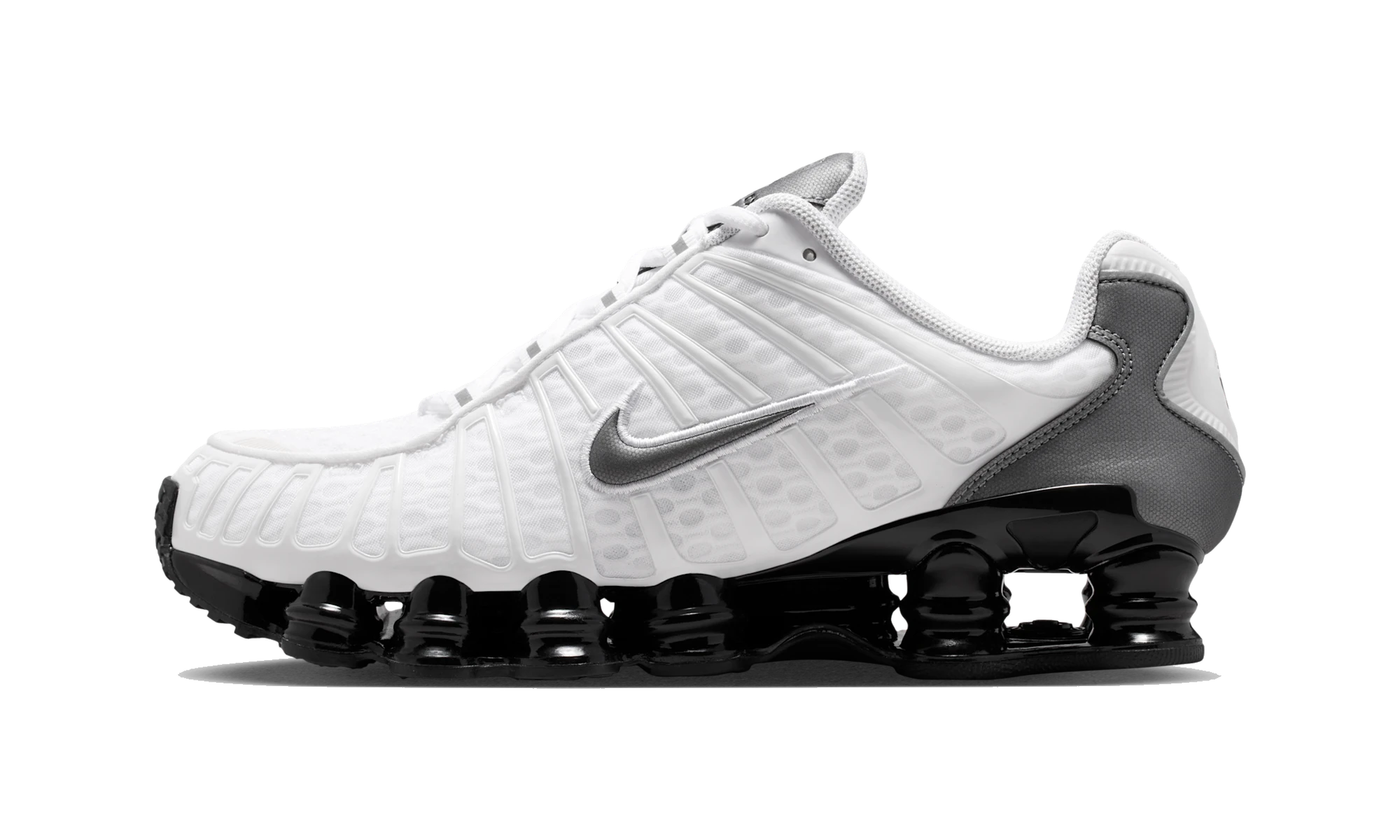 Nike Shox TL White Black Metallic Cool Grey